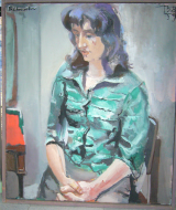 1958_046.Stanislava Pavlíková,olej,pláto,1958-59,90X105cm,Galerie umění Karlovy Vary.olej na plátně001