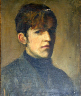 1945_007.Portrét muže (Autoportrét),kol 1945. 005